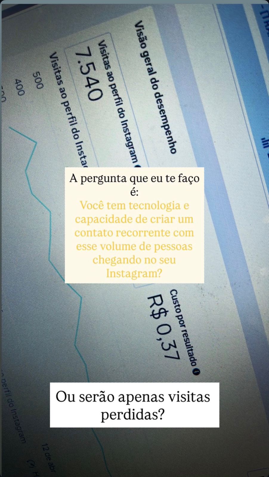 Prova social — resultado de aluno